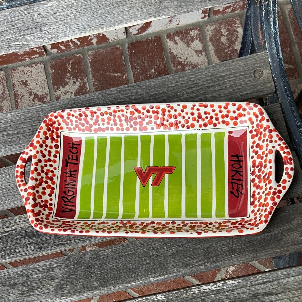 Virginia Tech Hokies casserole dish